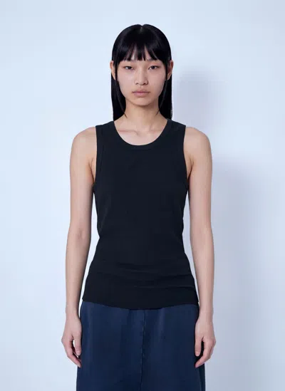Entire Studios Rib Tank Top In Blue