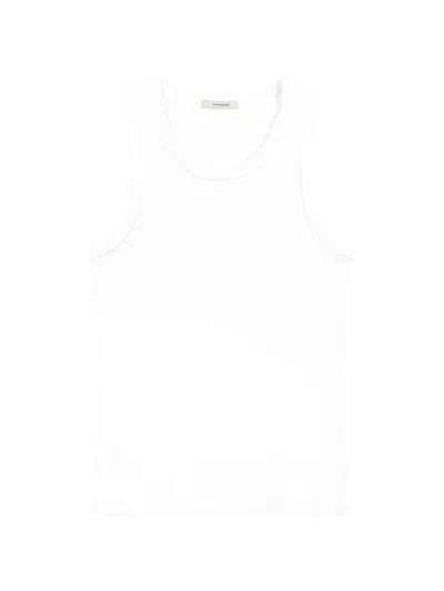 Entire Studios Rib Tank Top Woman White