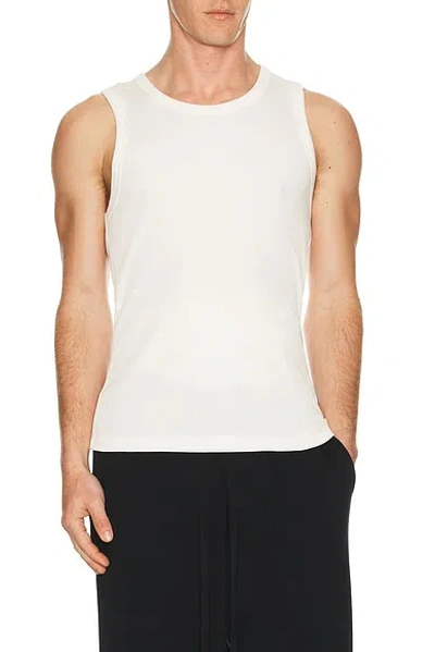 Entire Studios Rib Tank In White