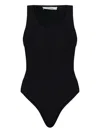 Entire Studios Ribbed Playsuit In Black