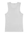 Entire Studios Ribbed Tank Top In Gray