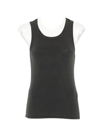 Entire Studios Ribbed Tank Top In Green