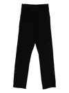 Entire Studios Ribbed Trousers In Black