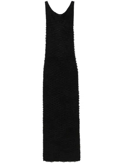 ENTIRE STUDIOS RINGLET MAXI DRESS - WOMEN'S - VISCOSE/POLYESTER/TENCEL™