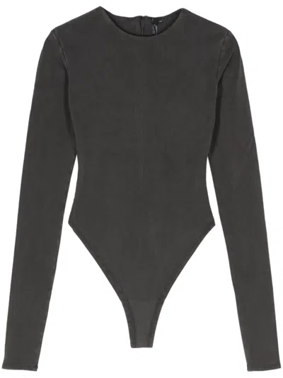 ENTIRE STUDIOS ROUND-NECK JERSEY BODYSUIT