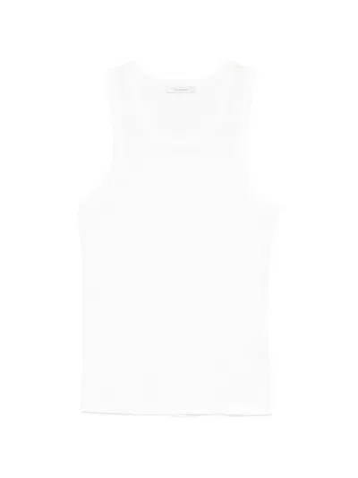 Entire Studios Round-neck Tank Top In White