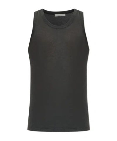 Entire Studios Round-neck Tank Top In Black
