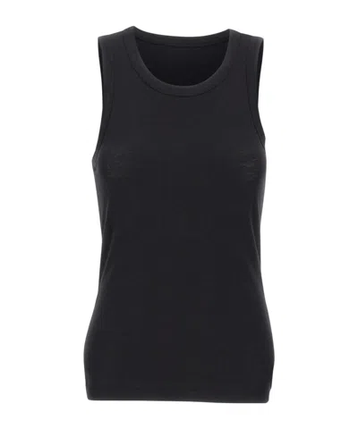 Entire Studios Round-neck Top In Black
