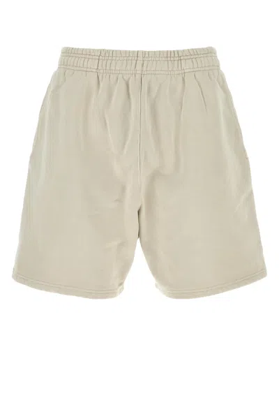 Entire Studios Sand Cotton Bermuda Shorts In Brown