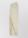 Entire Studios Sand Stretch Nylon Structured Skirt