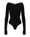 Entire Studios Long-sleeve Bodysuit In Black