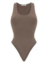 Entire Studios Scoop-neck Sleeveless Body In Brown