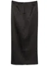 Entire Studios Script Maxi Skirt In Black