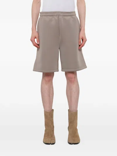 Entire Studios Scuba Elasticated-waist Shorts In Brown