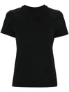 Entire Studios Seam-detailed Jersey T-shirt In Black