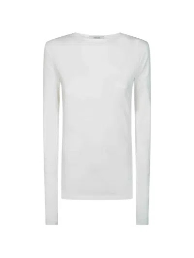 Entire Studios Sheer Long-sleeve T-shirt In White