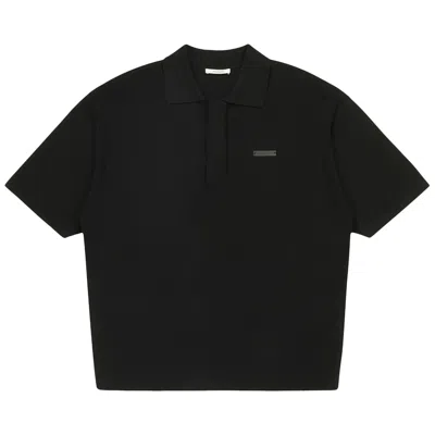 Pre-owned Entire Studios Short-sleeve Club Polo 'black' | Men's Size Xl