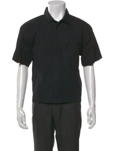 Pre-owned Entire Studios Short Sleeve Shirt In Black