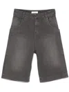 Entire Studios Cotton Shorts In Grey