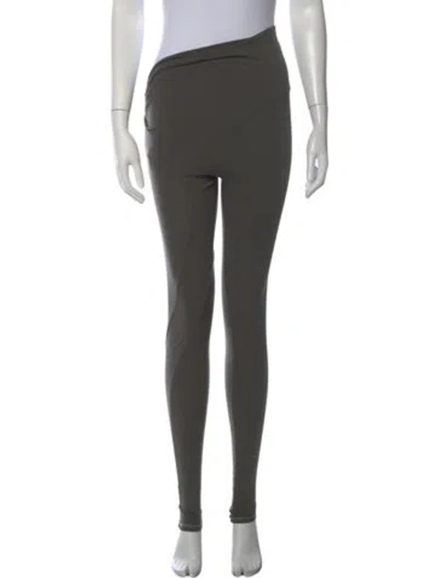 Pre-owned Entire Studios Skinny Leg Pants In Green