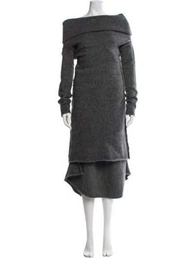 Pre-owned Entire Studios Skirt Set In Gray