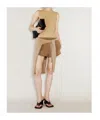 Entire Studios Sleeveless Bodysuit In Brown