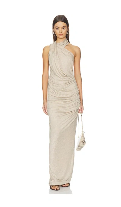 Entire Studios Sleeveless Dalters Dress In Neutral