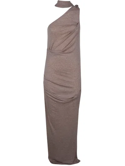 Entire Studios Sleeveless 'dalters' Dress In Gray