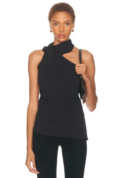 Entire Studios Sleeveless Dalters Top In Black