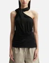 Entire Studios Sleeveless Dalters Top Soot In Black