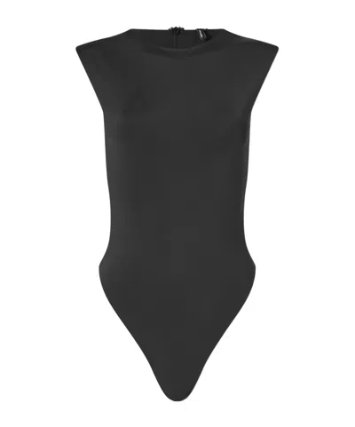 Entire Studios Sleeveless Jumpsuit In Soot