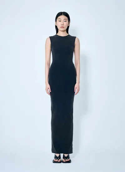 Entire Studios Sleeveless Maxi Dress In Black