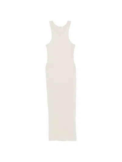 Entire Studios Sleeveless Midi Dress In Neutral
