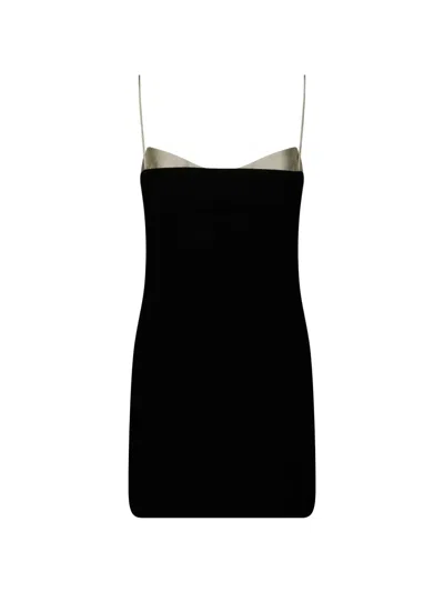 Entire Studios Sleeveless Mini Dress In Black