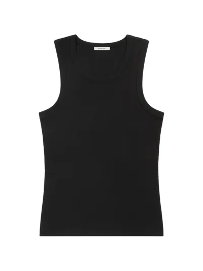 Entire Studios Sleveeless T-shirt In Black