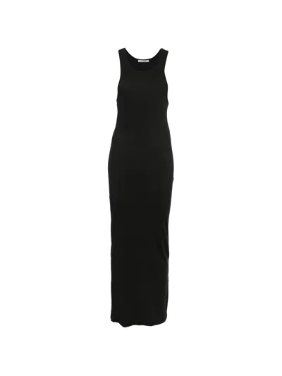 Entire Studios Slim Fit Midi Dress In Size S In Black