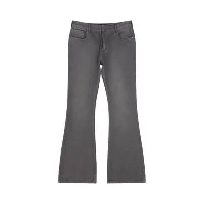 Pre-owned Entire Studios Slim-flared Jeans 'stone Light' | Grey | Men's Size L