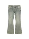 Entire Studios Slim-flared Jeans Surfacewave In Grey