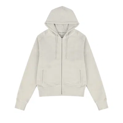 Pre-owned Entire Studios Slim Zip Up 'off White' | Men's Size Xl