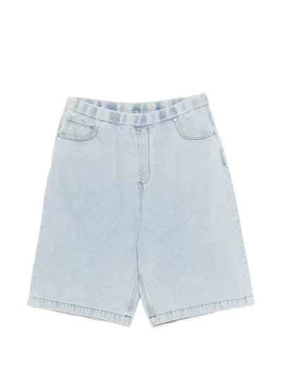 Entire Studios Spar Pocket Elasticated Shorts In Blue