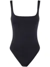Entire Studios Square-neck Bodysuit In Black