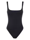 Entire Studios Square-neck Bodysuit In Black