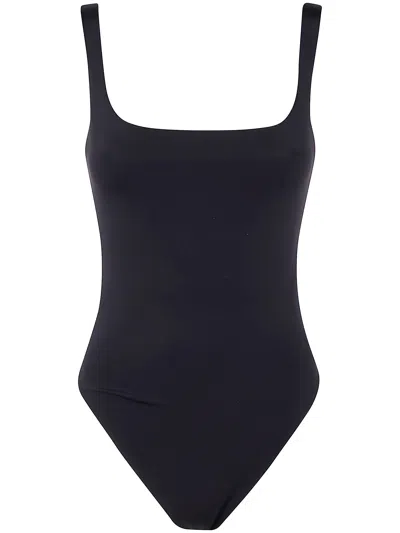 ENTIRE STUDIOS SQUARE NECK BODYSUIT,ES2356SO 096 SO SOOT