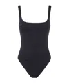 Entire Studios Square-neck Bodysuit In Black