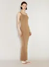 ENTIRE STUDIOS SQUARE NECK MAXI DRESS