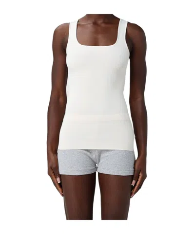 Entire Studios Square Neck Vest In White