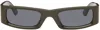 Entire Studios Ssense Exclusive Brown Elemental Sunglasses In Gloss Brown/brown
