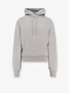 Entire Studios Drawstring Hooded Sweatshirt In Gray