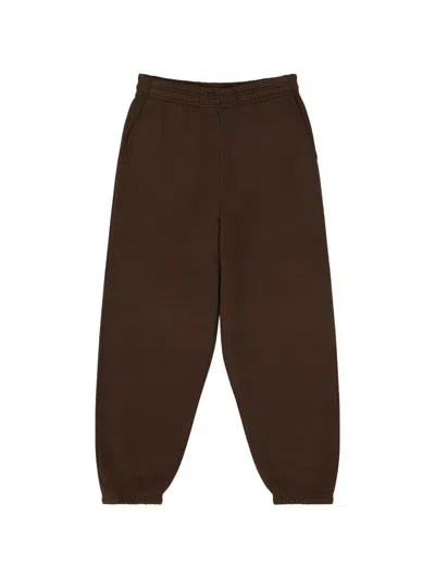 Entire Studios Standard Cotton Track Pants In Brown