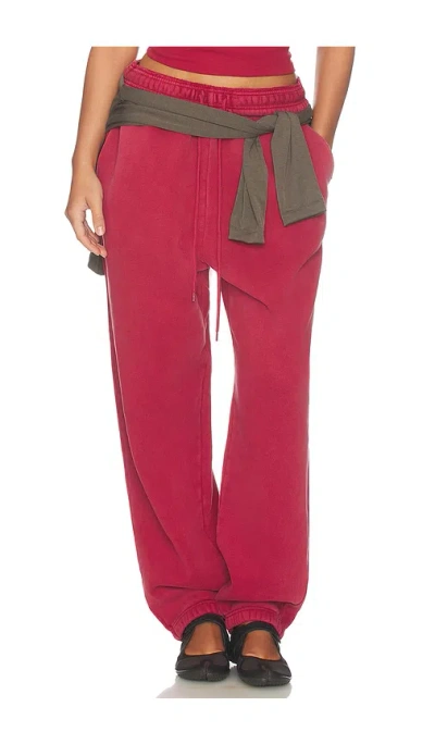 Entire Studios Standard Sweatpant In Red